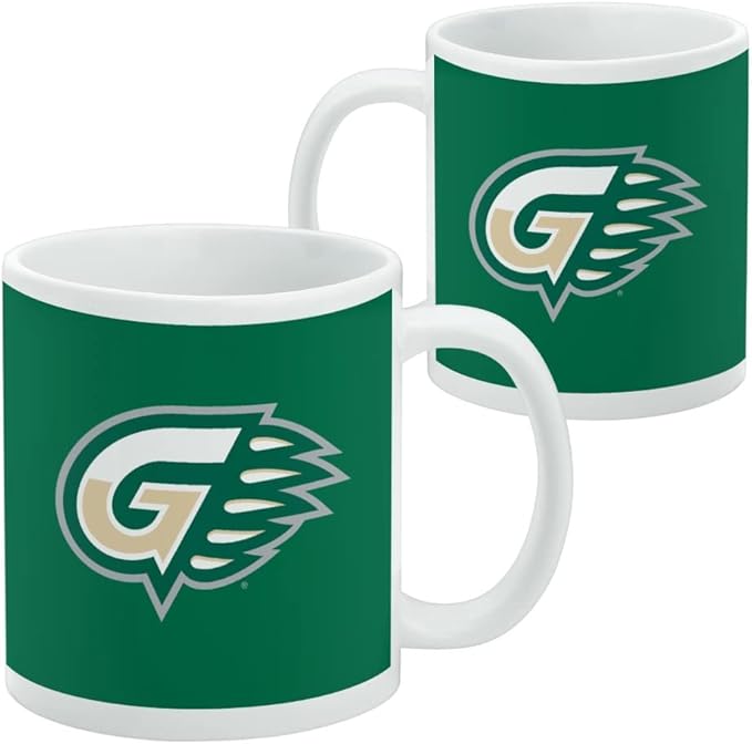 Georgia Gwinnett College Primary Logo Ceramic Coffee Mug, Novelty Gift Mugs for Coffee, Tea and Hot Drinks, 11oz, White