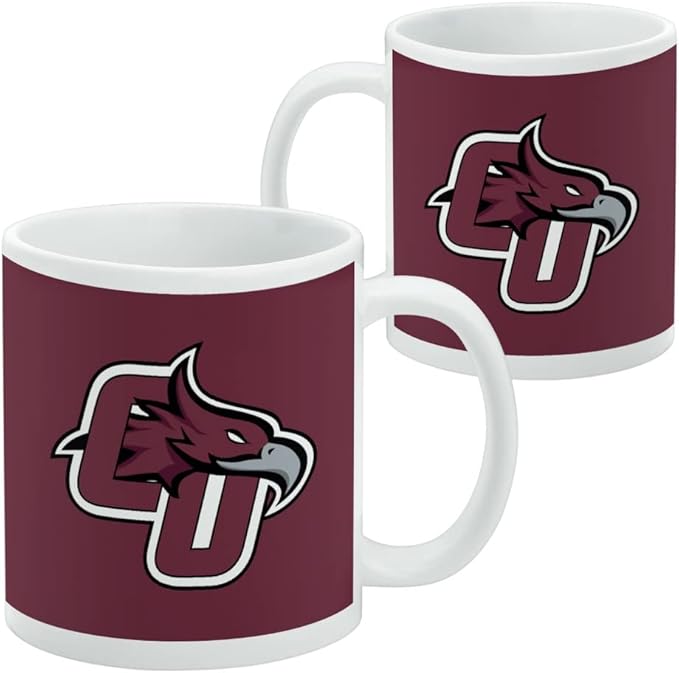 Cumberland University Primary Logo Ceramic Coffee Mug, Novelty Gift Mugs for Coffee, Tea and Hot Drinks, 11oz, White