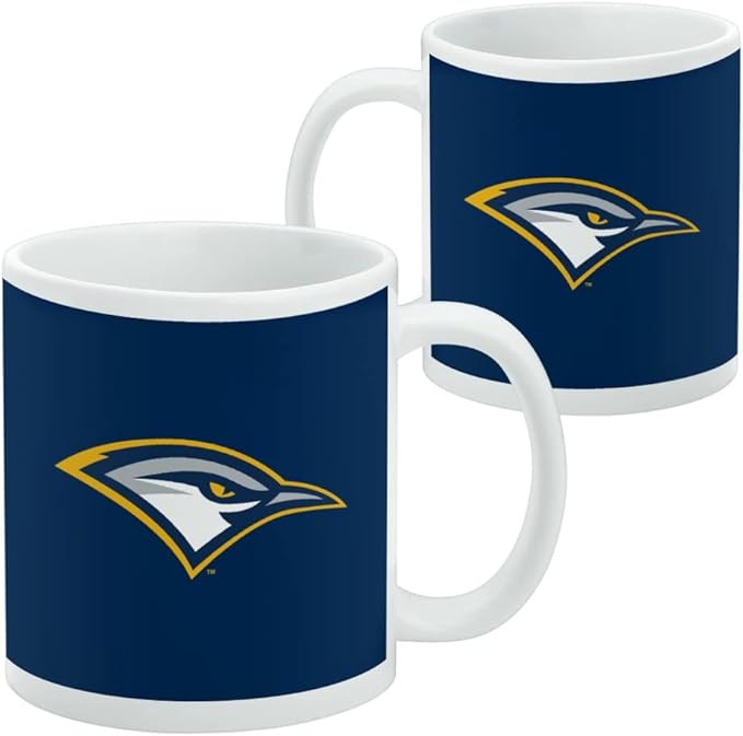 University of Tennessee at Chattanooga Primary Logo Ceramic Coffee Mug, Novelty Gift Mugs for Coffee, Tea and Hot Drinks, 11oz, White