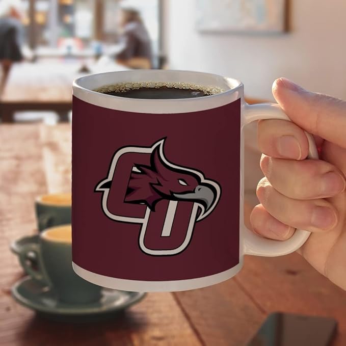 Cumberland University Primary Logo Ceramic Coffee Mug, Novelty Gift Mugs for Coffee, Tea and Hot Drinks, 11oz, White