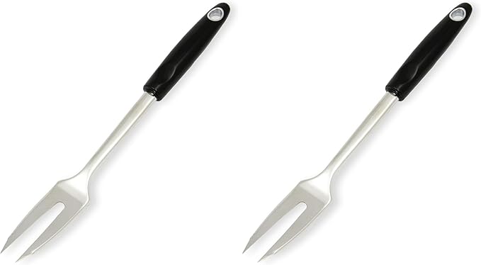 Chef Craft Select Meat Cooking Fork, 12 inch, Stainless Steel (Pack of 2)