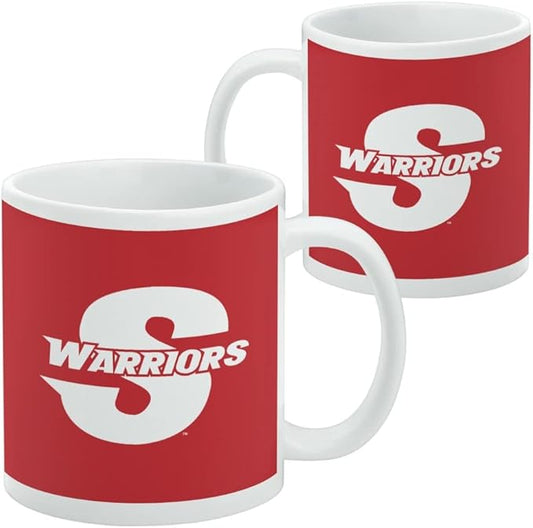 California State University Stanislaus Primary Logo Ceramic Coffee Mug, Novelty Gift Mugs for Coffee, Tea and Hot Drinks, 11oz, White