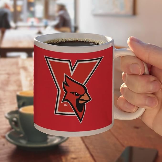 York College Primary Logo Ceramic Coffee Mug, Novelty Gift Mugs for Coffee, Tea and Hot Drinks, 11oz, White