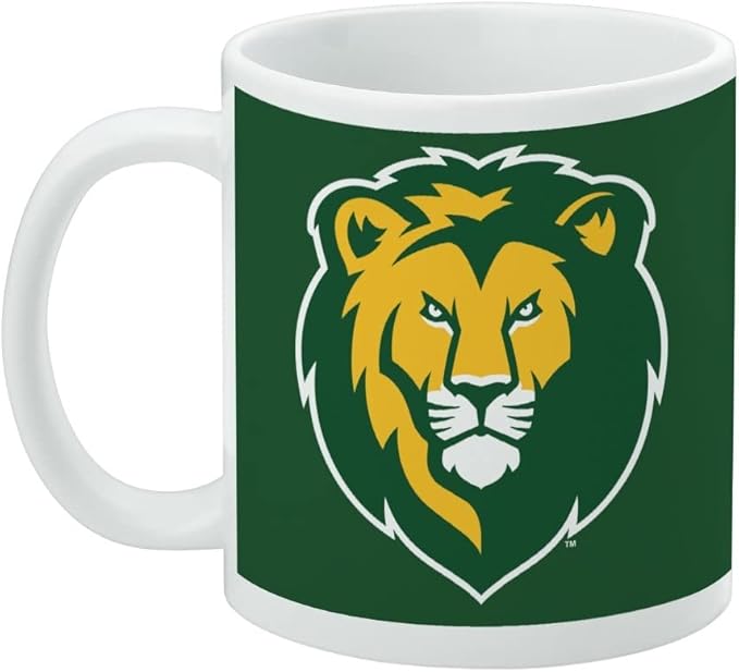 Southeastern Louisiana University Primary Logo Ceramic Coffee Mug, Novelty Gift Mugs for Coffee, Tea and Hot Drinks, 11oz, White
