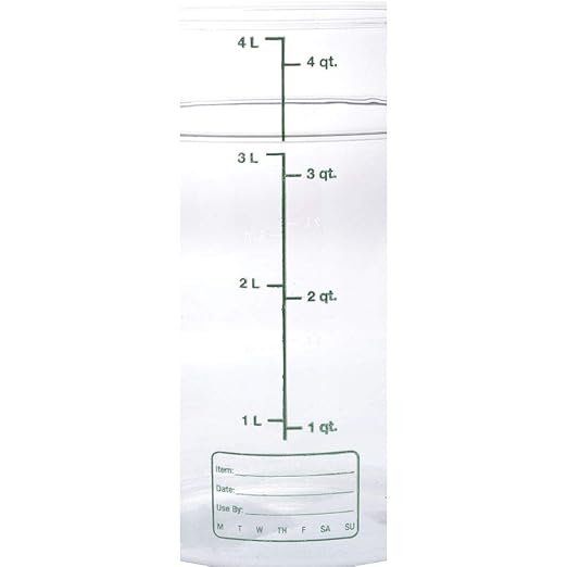 Carlisle FoodService Products Storplus Round Food Storage Container with Stackable Design for Catering, Buffets, Restaurants, Polycarbonate (Pc), 4 Quart, Clear