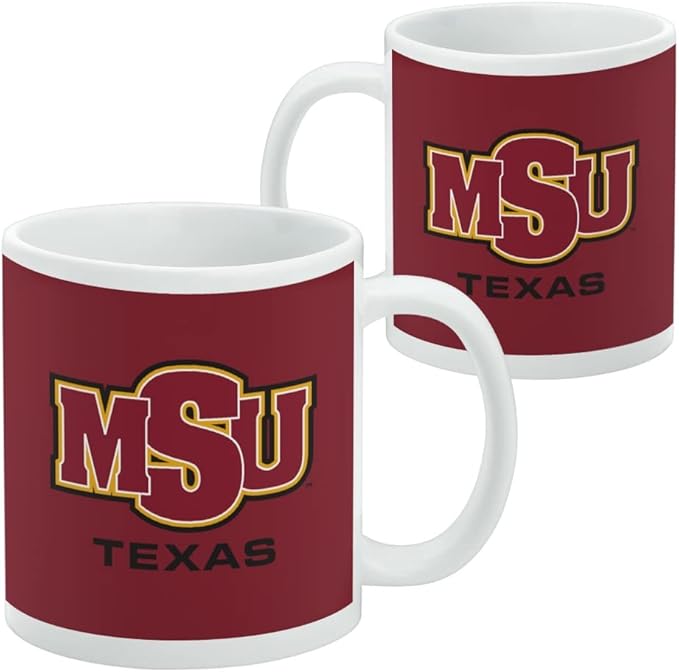 Midwestern Sate Primary Logo Ceramic Coffee Mug, Novelty Gift Mugs for Coffee, Tea and Hot Drinks, 11oz, White