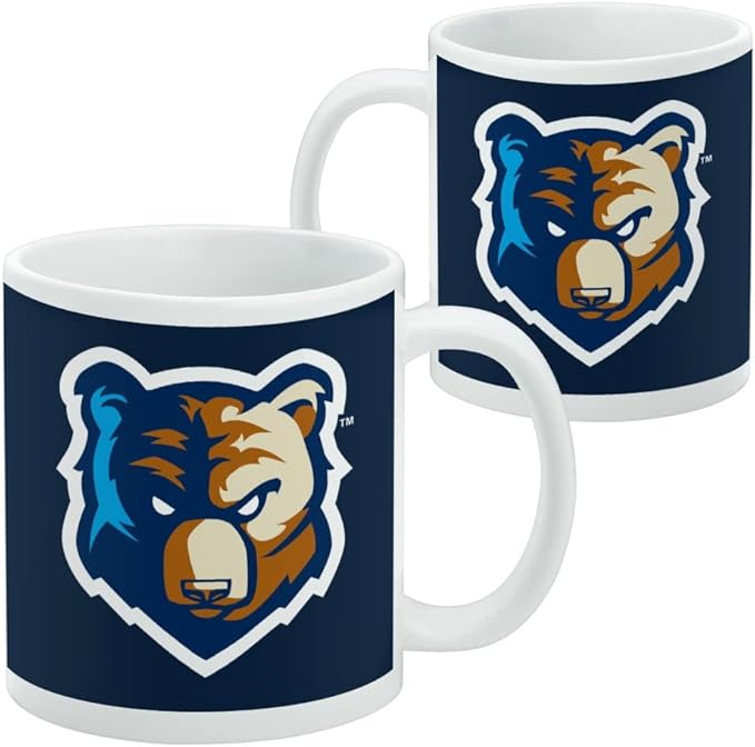 Bob Jones University Primary Logo Ceramic Coffee Mug, Novelty Gift Mugs for Coffee, Tea and Hot Drinks, 11oz, White