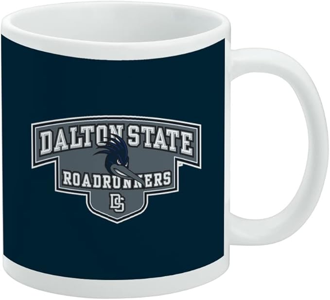 Dalton State College Primary Logo Ceramic Coffee Mug, Novelty Gift Mugs for Coffee, Tea and Hot Drinks, 11oz, White