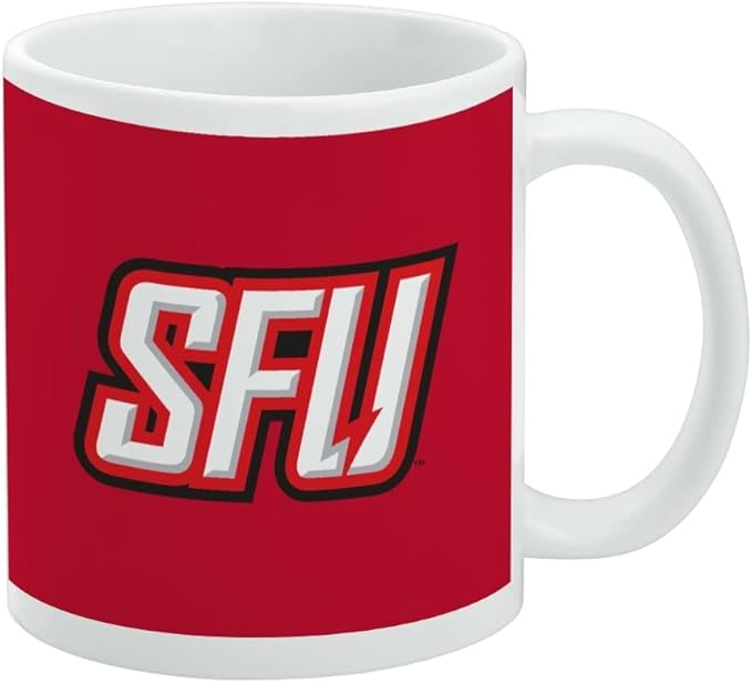 Saint Francis University Primary Logo Ceramic Coffee Mug, Novelty Gift Mugs for Coffee, Tea and Hot Drinks, 11oz, White