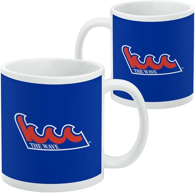 Kingsborough Community College Primary Logo Ceramic Coffee Mug, Novelty Gift Mugs for Coffee, Tea and Hot Drinks, 11oz, White