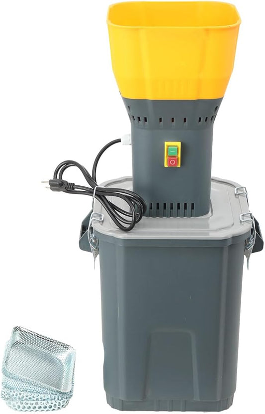 30L Grain Mill Grinder, 1000W 30L/7.9 Gallons Capacity, Feed Grinder Corn Crusher for Home Farm, Electric Corn Wheat Grain Feed Spices Ginder Mill with 5 Sieves 1 Wrench