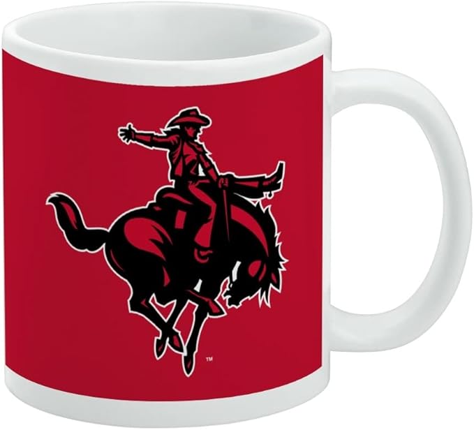 Northwestern Oklahoma State Primary Ceramic Coffee Mug, Novelty Gift Mugs for Coffee, Tea and Hot Drinks, 11oz, White