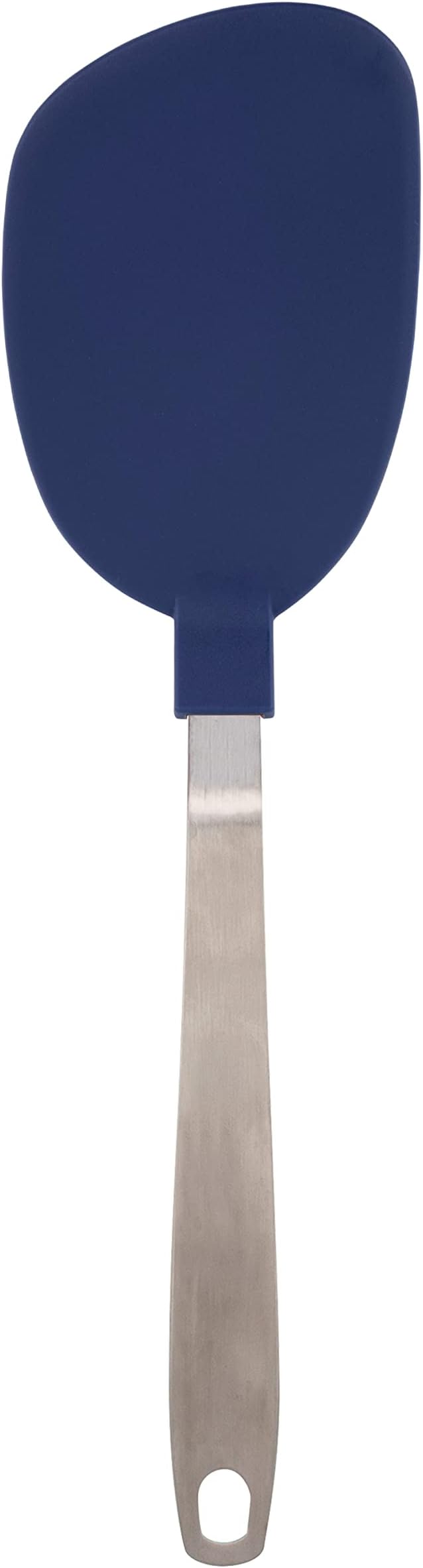 Tovolo Nylon Flex Turner With Stainless Steel Handle, Flexible Pancake Turner, Flexible Kitchen Spatula for Non-Stick Cookware, Scratch-Resistant Nylon Kitchen Utensil for Cooking & Flipping Eggs