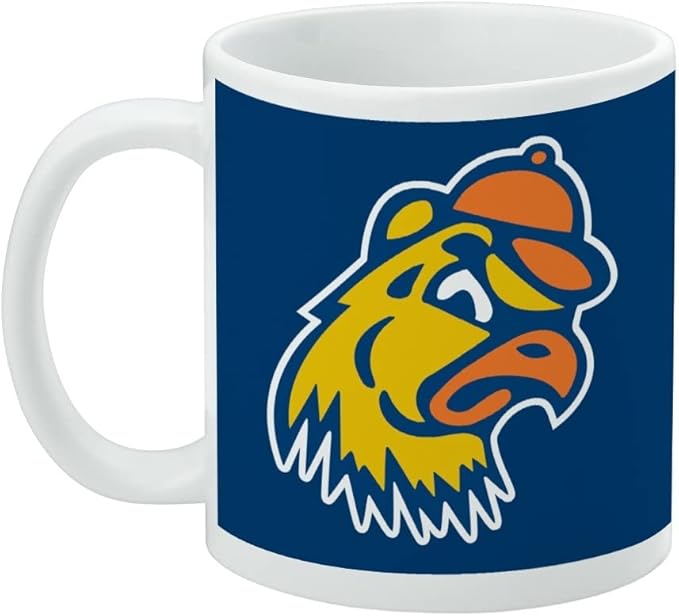Trinity College Primary Logo Ceramic Coffee Mug, Novelty Gift Mugs for Coffee, Tea and Hot Drinks, 11oz, White