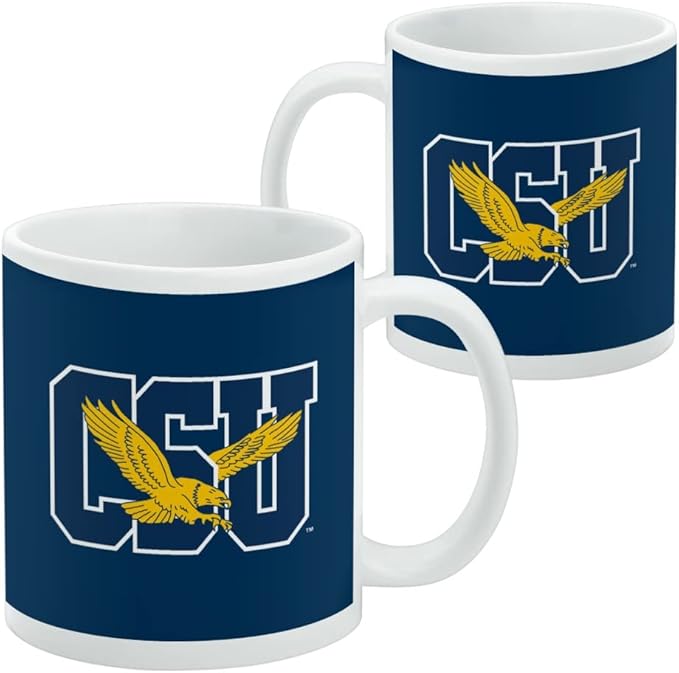 Coppin State University Primary Logo Ceramic Coffee Mug, Novelty Gift Mugs for Coffee, Tea and Hot Drinks, 11oz, White