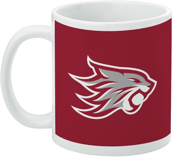 California State University Chico Primary Logo Ceramic Coffee Mug, Novelty Gift Mugs for Coffee, Tea and Hot Drinks, 11oz, White