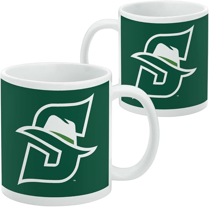 Stetson University Primary Logo Ceramic Coffee Mug, Novelty Gift Mugs for Coffee, Tea and Hot Drinks, 11oz, White