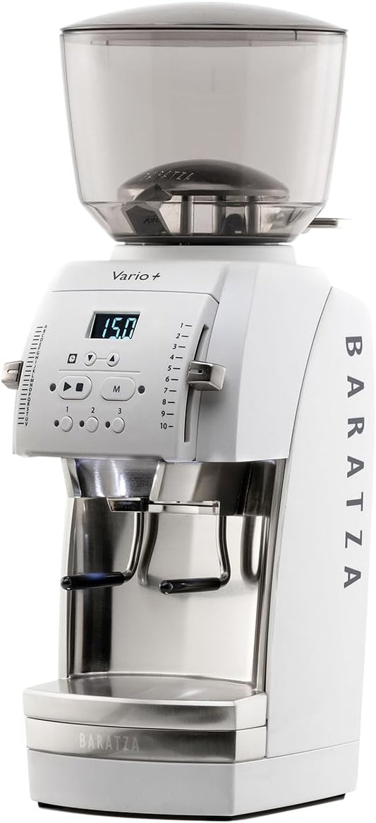 Baratza Vario+ Flat Ceramic Burr Grinder (White)