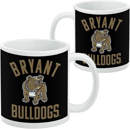 Bryant University Official Logo Ceramic Coffee Mug, Novelty Gift Mugs for Coffee, Tea and Hot Drinks, 11oz, White