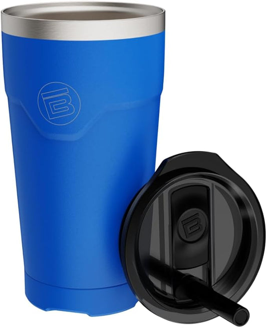 BOTE MagnePod Drinkware Insulated Drink Tumbler includes Lid with Straw Magnetically attaches to Compatible SUPs Kayaks Floats Hangouts 20 oz Multiple Colors