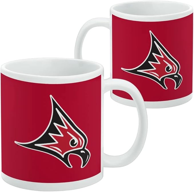 University of Wisconsin - River Falls Primary Logo Ceramic Coffee Mug, Novelty Gift Mugs for Coffee, Tea and Hot Drinks, 11oz, White