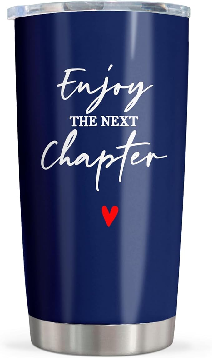 Retirement Gifts for Men Tumbler 20oz, Farewell Gifts for Coworkers, Coworker Leaving Gift for Women/Men, Goodbye/Going Away/New Job/Promotion/New Beginnings Present for Coworkers Friends