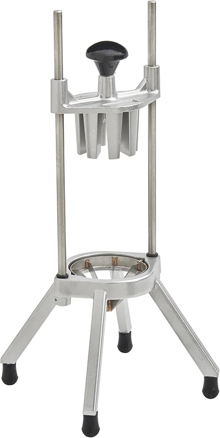 Commercial 6 Section Fruit and Vegetable Wedge Cutter, Stainless Steel Wedge Cutter, NSF Certified for Restaurants (29A-012-SIX)