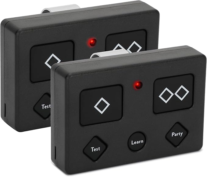 2 for AXP1/AXS1 Ghost Controls Gate Opener Remote, 5-Button Premium Remote Transmitter, Compatible with Ghost Controls Single/Dual Automatic Gate Openers Systems