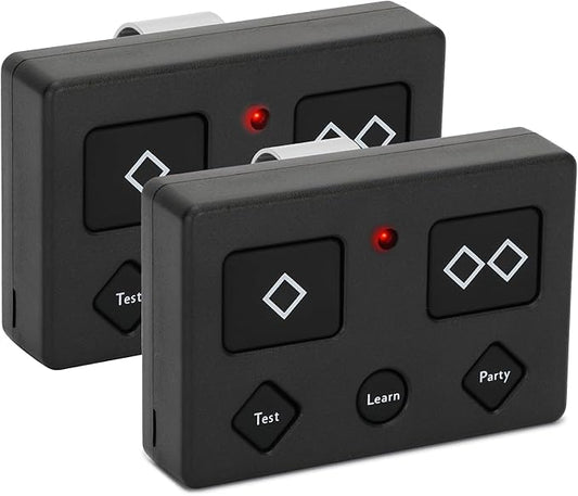 2 for AXP1/AXS1 Ghost Controls Gate Opener Remote, 5-Button Premium Remote Transmitter, Compatible with Ghost Controls Single/Dual Automatic Gate Openers Systems
