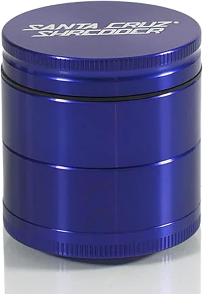 Santa Cruz Shredder Metal Spice Grinder Made in USA (Medium (2.2 Inch), Purple)