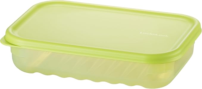 LocknLock HLE5300 Fresh-Block Plastic Food Storage Container with Lid for Fruits, Veggies, Produce, Meal Prep, Leftovers, BPA-Free, Airtight, Leakproof, Microwave, Dishwasher, Freezer-Safe, 760ml