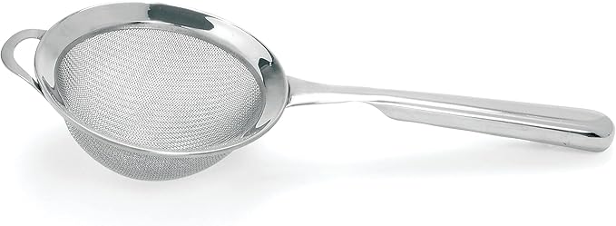 Norpro 2152 Stainless Steel, 4" KRONA Double Mesh Strainer, 4"
