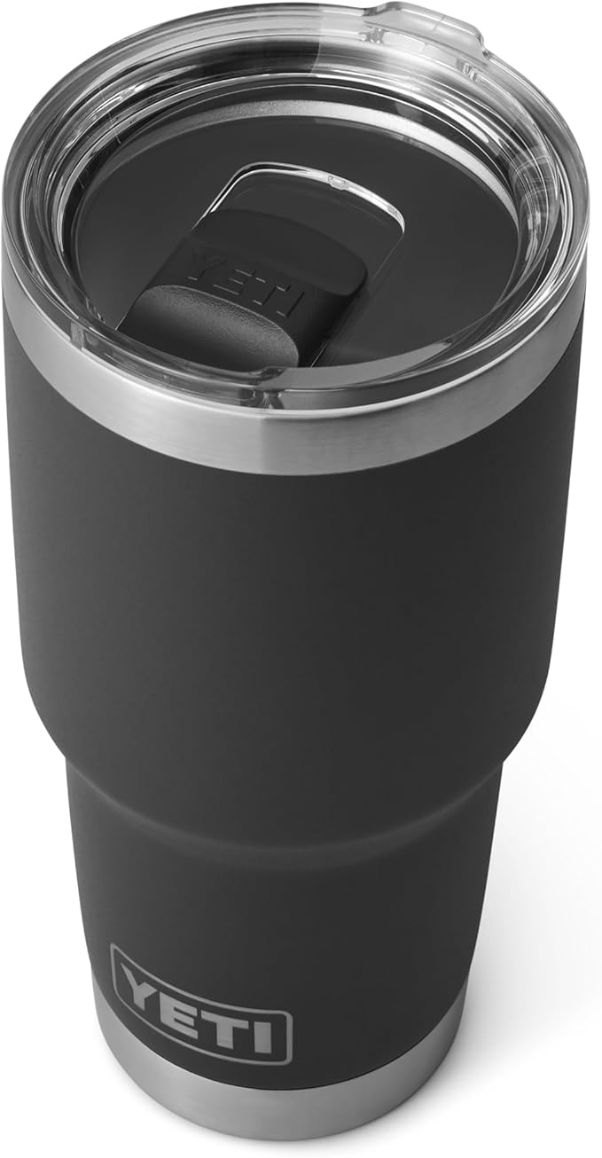 YETI Rambler 30 oz Stainless Steel Vacuum Insulated Tumbler w/MagSlider Lid, Black