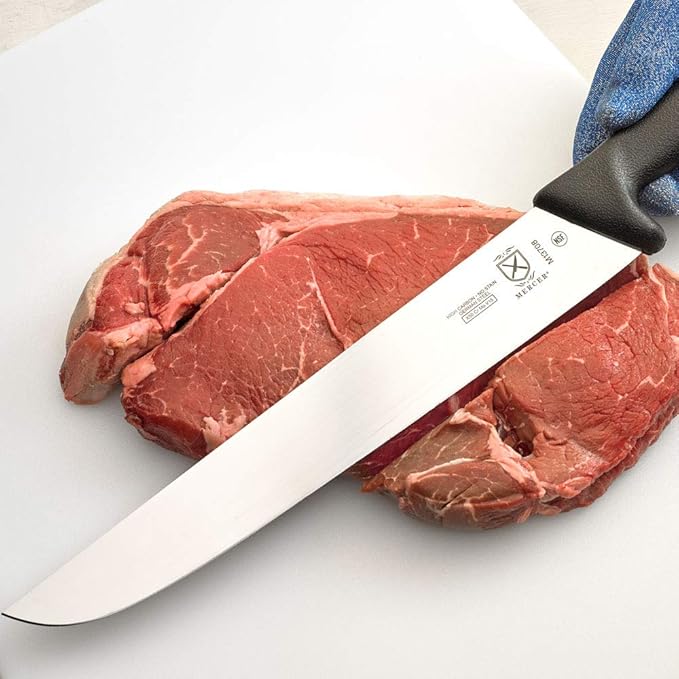Mercer Culinary BPX European Butcher Knife, 12 Inch