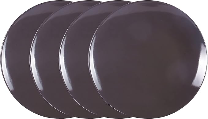 Color Wave Stoneware 16pc Dinnerware Set, Autumn Grey