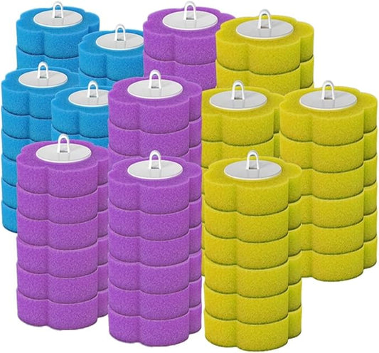 72 Count Toilet Bowl Wand Refills,Compatible with KIRIKIT Toilet Bowl Brush (ASIN: B0DZHDFSK3