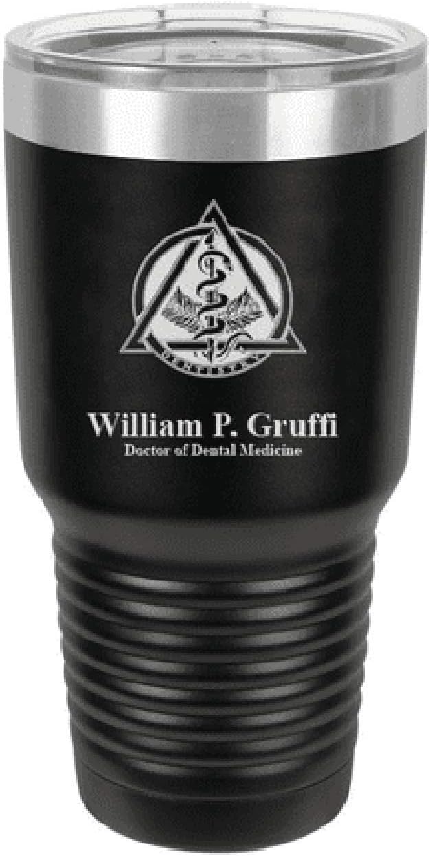 Executive Gift Shoppe | Dentist Emblem Personalized 30 Ounce Tumbler