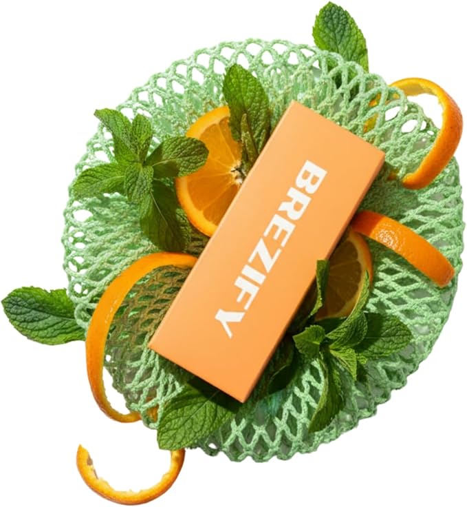Herbal Diffuser with Extracts of Ashwa, Bacopa and Rhodiola- Quit Bad Habit Device - Spearmint Scent