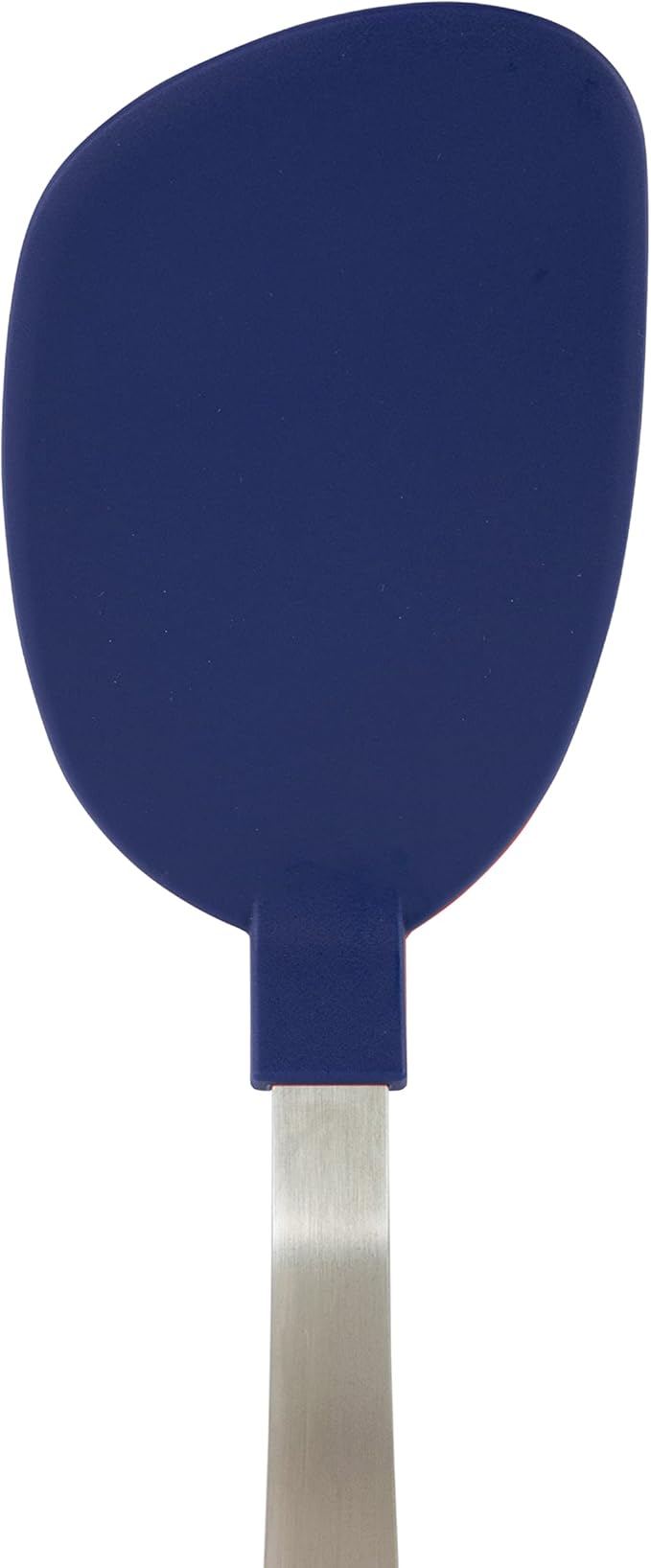 Tovolo Nylon Flex Turner With Stainless Steel Handle, Flexible Pancake Turner, Flexible Kitchen Spatula for Non-Stick Cookware, Scratch-Resistant Nylon Kitchen Utensil for Cooking & Flipping Eggs
