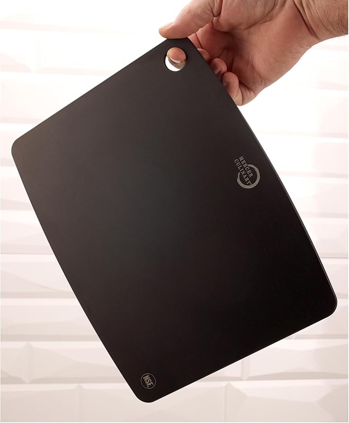 Mercer Culinary Composite Cutting Board-11 3/4" X 9 1/4"-NSF, Black