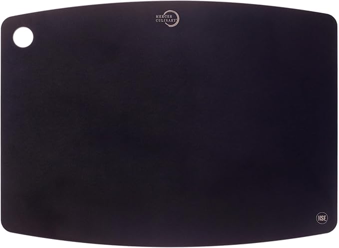 Mercer Culinary Composite Cutting Board-17 1/4" X 11 3/4"-NSF, Black