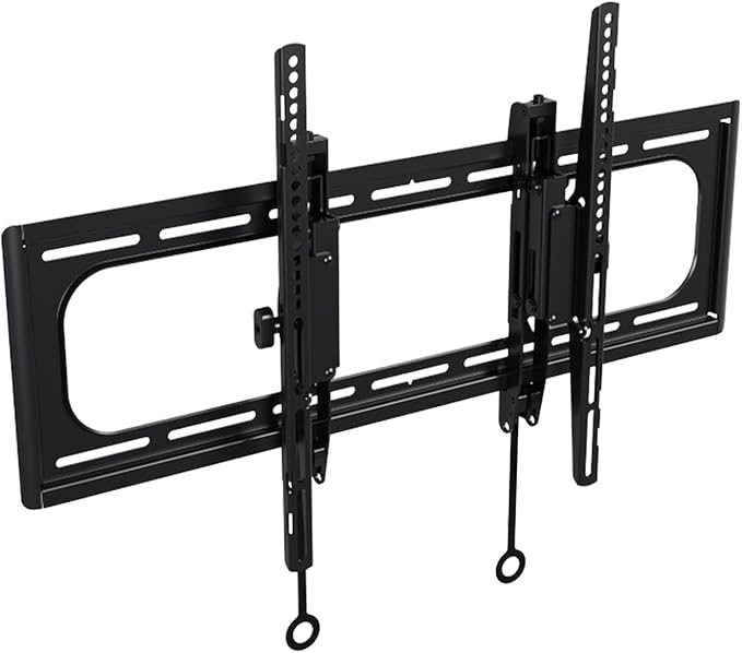 SANUS Tilting TV Wall Mount for 46" - 90” TVs or 150lbs - Premium Tilt Mount w/Universal Fit - Smooth 5.7" Extension Allows for Cable Management - Includes Hardware & Drill Template for Easy Install