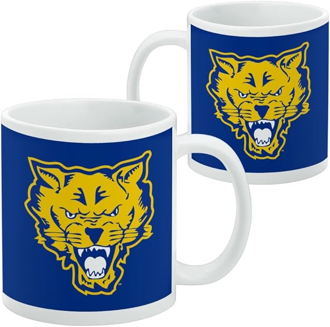 Fort Valley State University Primary Logo Ceramic Coffee Mug, Novelty Gift Mugs for Coffee, Tea and Hot Drinks, 11oz, White