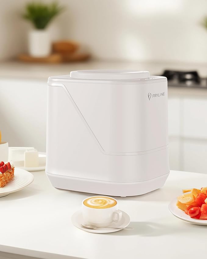 Electric Composter for Kitchen, 4L Countertop Compost Bin, Smart Composter Home Indoor Fertilizer Machine Odorless, Turn Waste to Pre-Compost for Plants