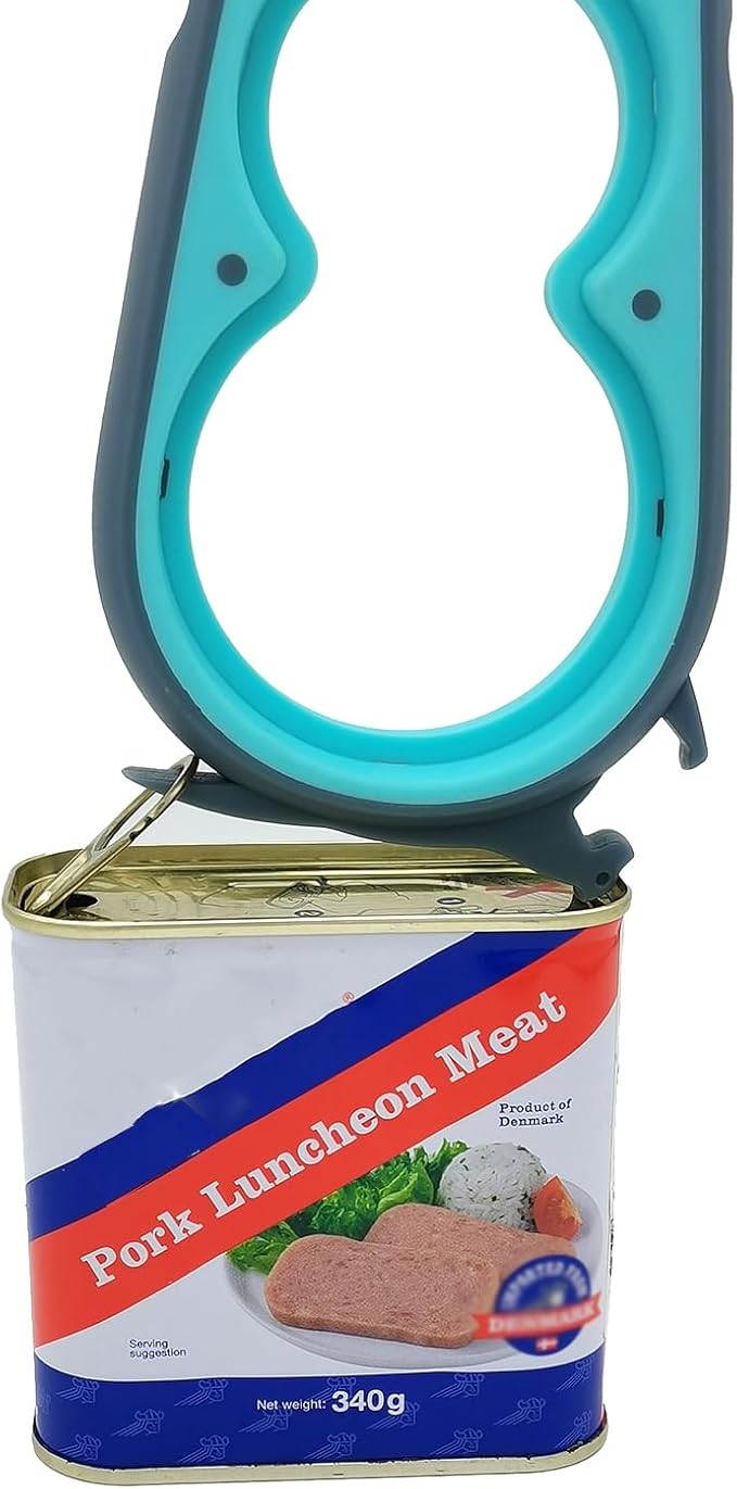 Otstar 6-in-1 Jar Opener & Bottle Opener Set for Weak Hands - Multi-Function Kitchen Opener Tool for Seniors with Arthritis, Elderly - Includes Jar Lid Gripper Pad, Corkscrew Opener