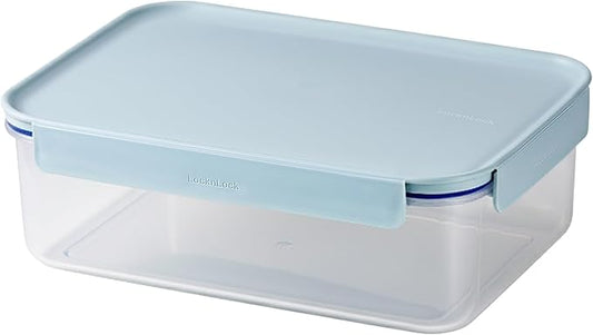 LocknLock HPL406 Classic-Plus Plastic Food Storage Container with Lid for Kitchen, Lunch, Meal Prep, and Leftovers, BPA-Free, Airtight, Leakproof, Microwave, Dishwasher, Freezer-Safe, 2.1L