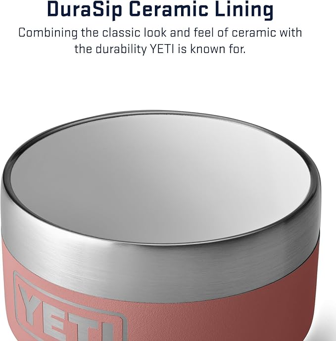 YETI Rambler 4 oz Stackable Cup, Stainless Steel, Vacuum Insulated Espresso/Coffee Cup, 2 Pack