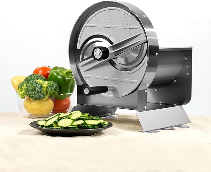 Manual Vegetable Slicer Stainless Steel Food Slicer For Fruit Potato Onion Cucumber Slicer Vegetable Cutter (Manual)