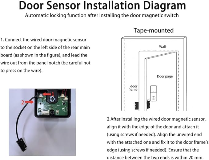 Smart Door Lock, Keyless Entry Deadbolt with Fingerprint, Keypad and App Control, 5-in-1 Electronic Front Door Lock for Home and Office, Weatherproof