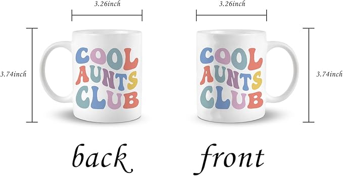 Christmas Birthday Gifts For Aunt From Niece Nephew, Cool Gifts For Aunt Coffee Mug Ceramic, Aunt Auntie Birthday Gifts, Promoted To Aunt Mug Cup Tea Cup 11oz